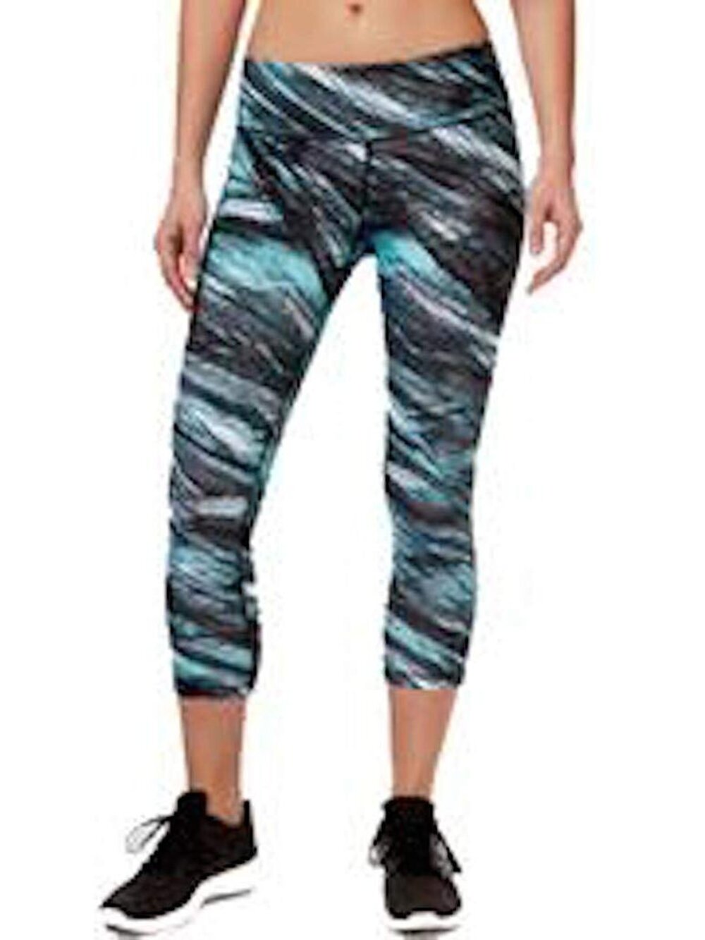 Ideology Womens Printed Cropped Leggings